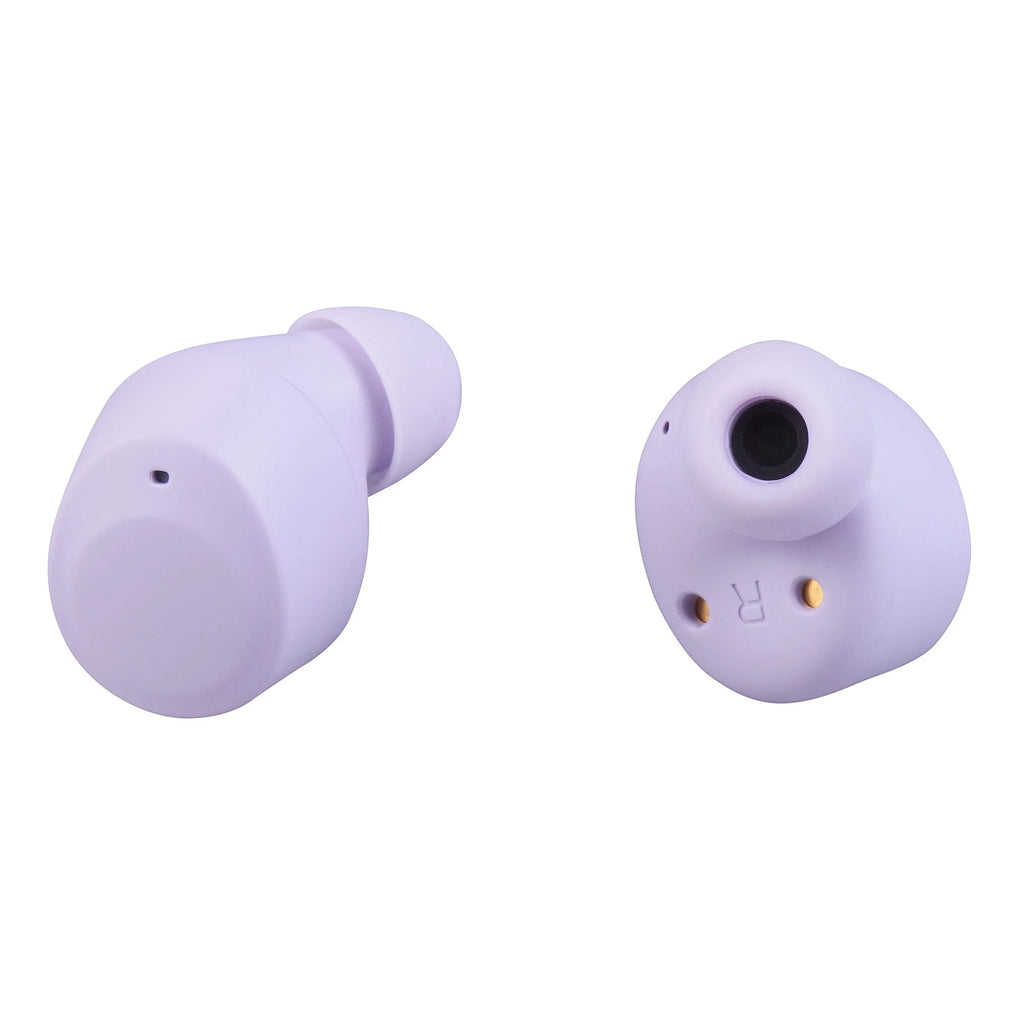 Wireless Bluetooth Earphones with Charging Case and Touch Controls, Lilac