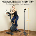 Phone Tripod, 51'' Extendable Selfie Stick Tripod for Iphone with Remote & Phone Stand, Compatible with Iphone/Android/Video Recording/Vlog